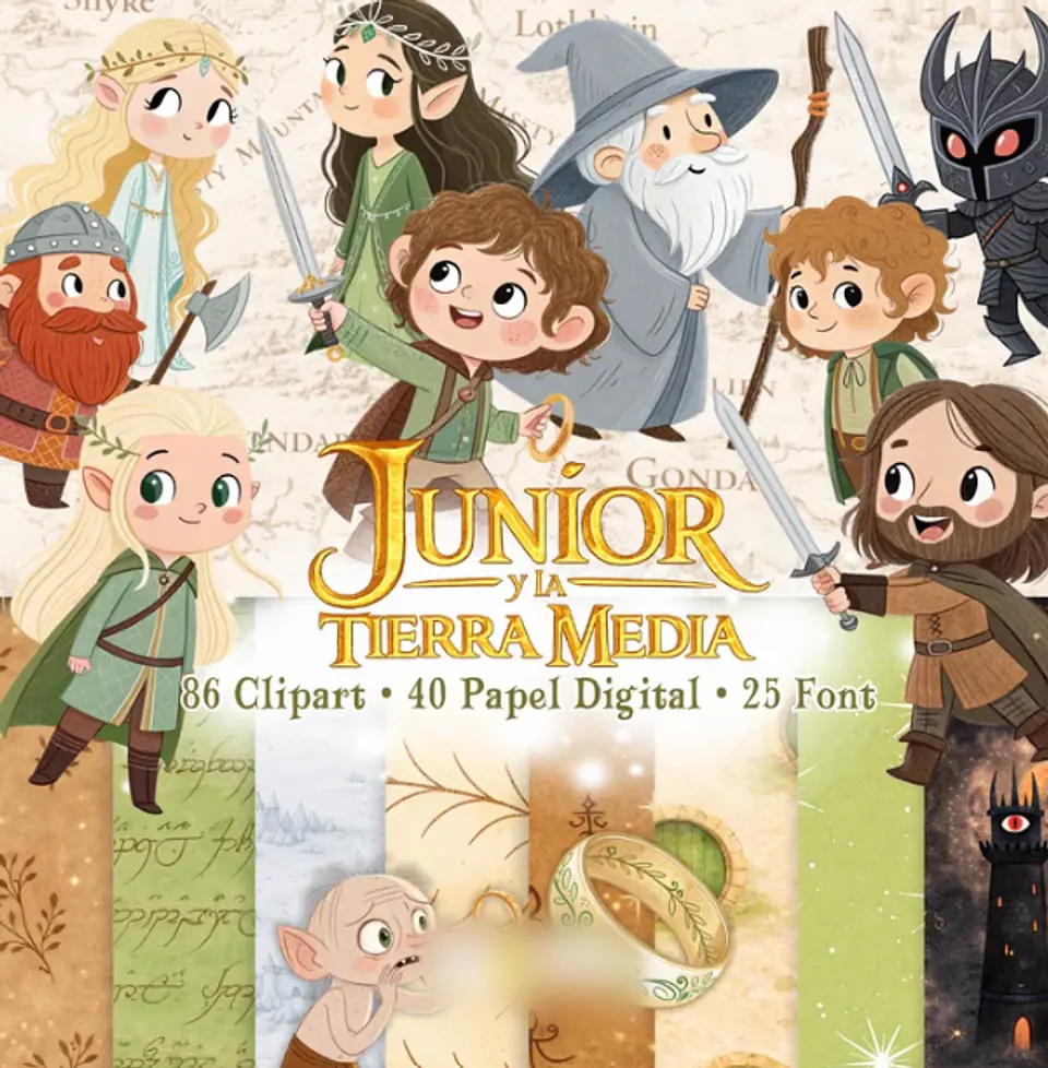 Senhor dos Anéis - Kit Digital 1