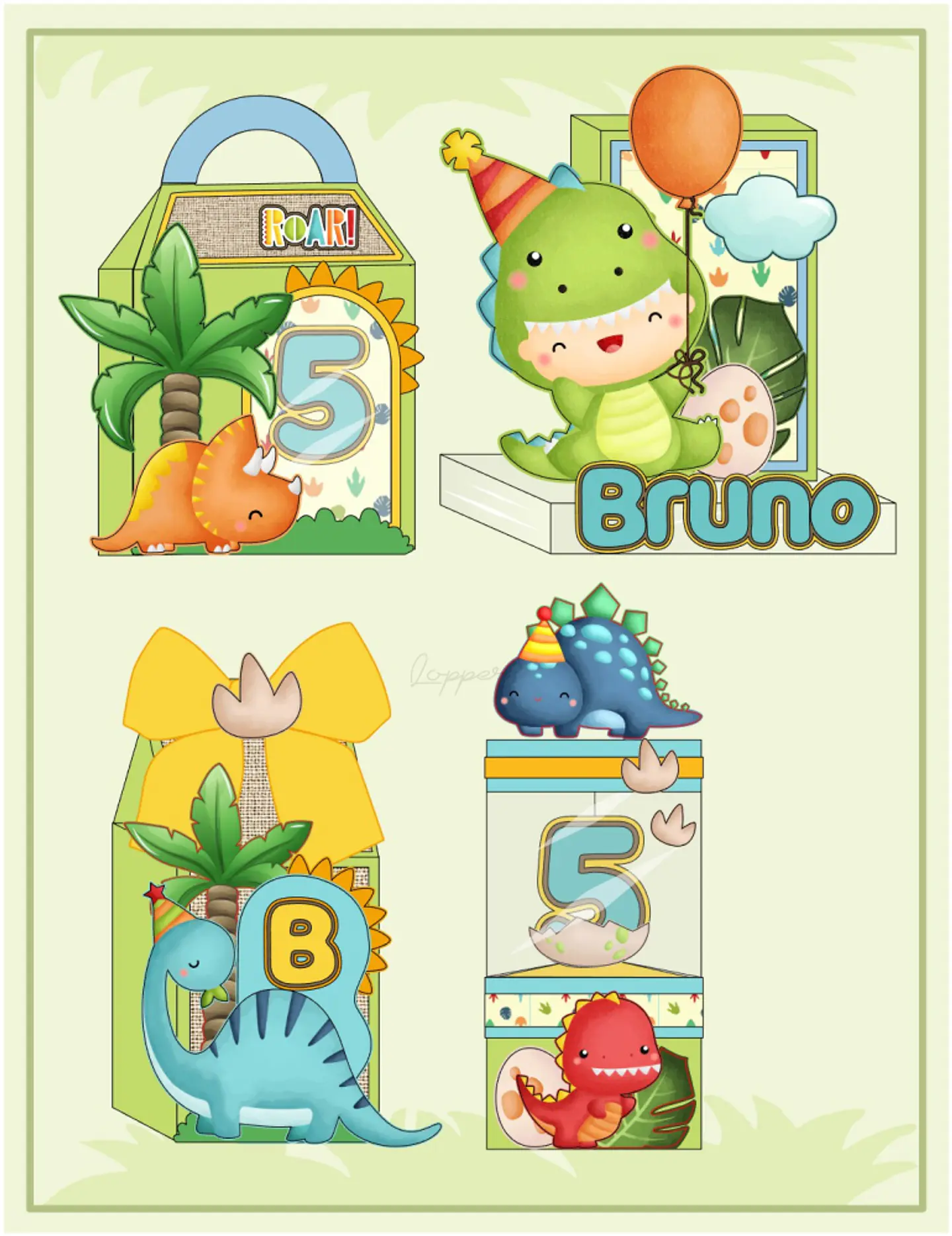 Dinossauro - Arquivo de Corte / Festa 1