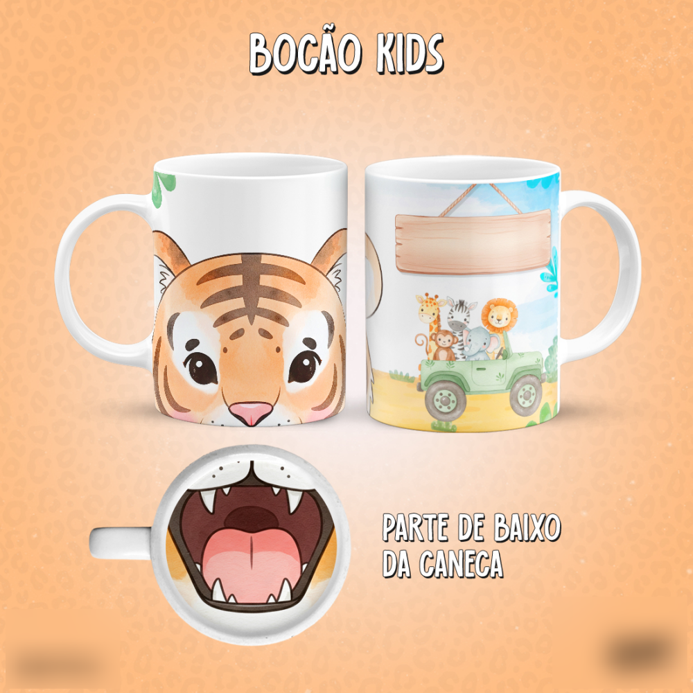 Bocão Kids (18 Temas) - Sublimação 4