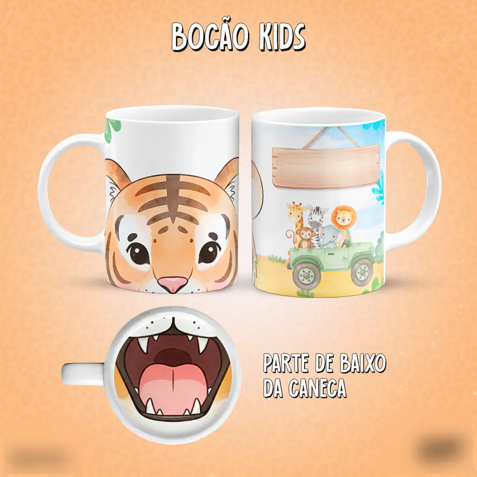 Bocão Kids (18 Temas) - Sublimação 4