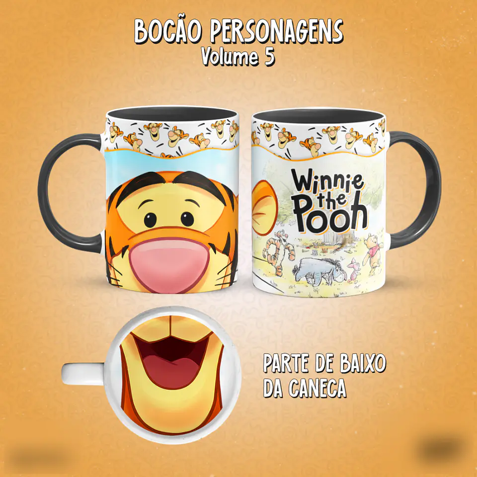 Bocão Personagens (15 Temas) - Sublimação 15
