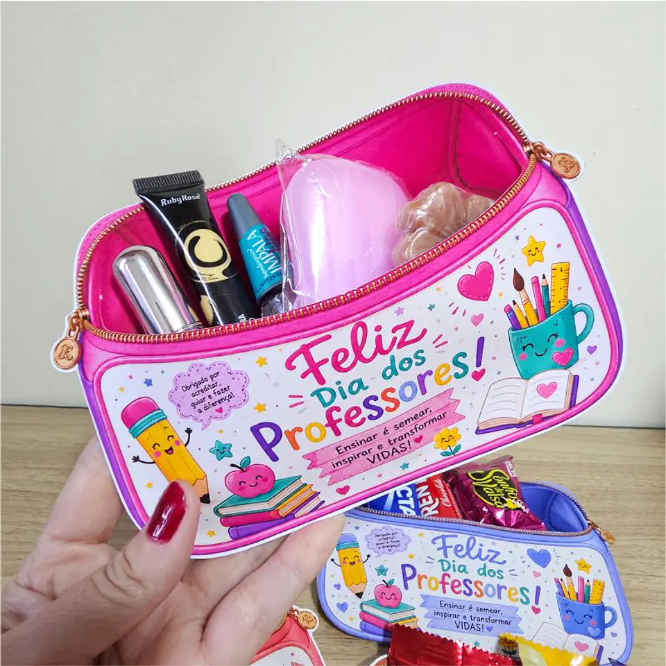 Estojos Necessaire - Dia dos Professores 4