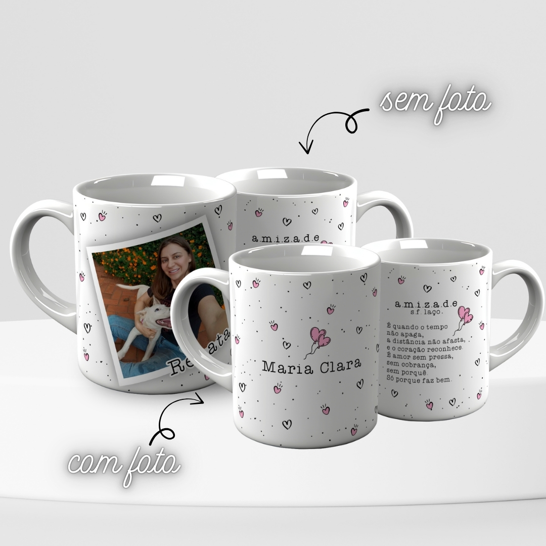 Caneca Amizade - Sublimação 1