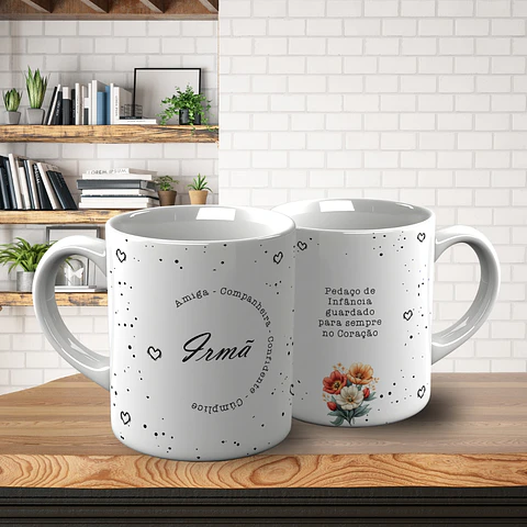 Caneca Irmã - Sublimação