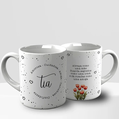 Caneca Tia - Sublimação