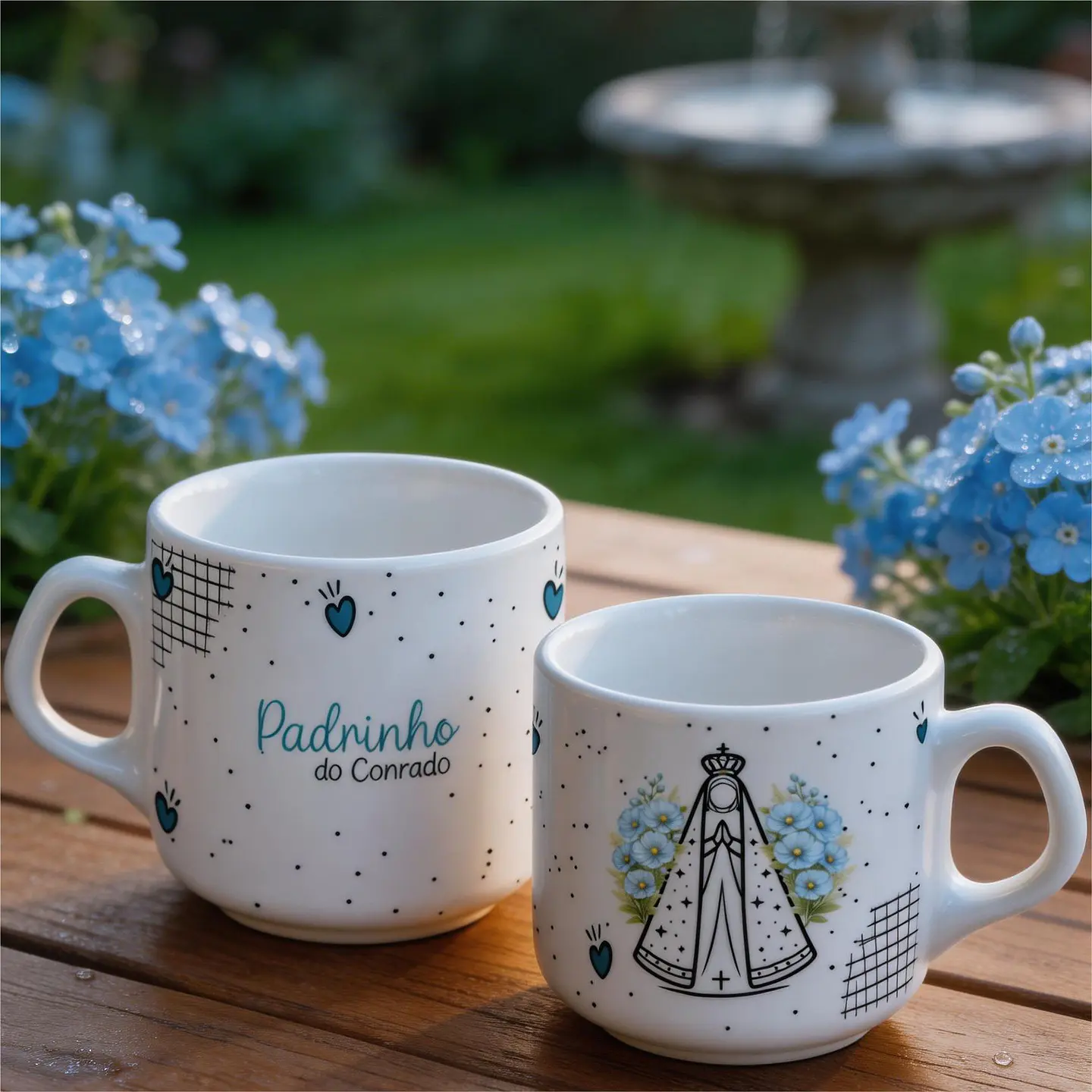 Caneca e Xícara para Padrinhos - Sublimação 5