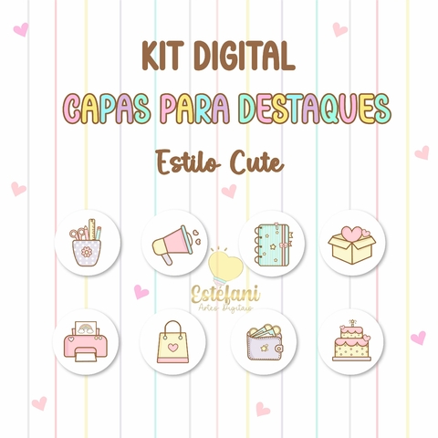Capas para Destaques- Kit Digital     1