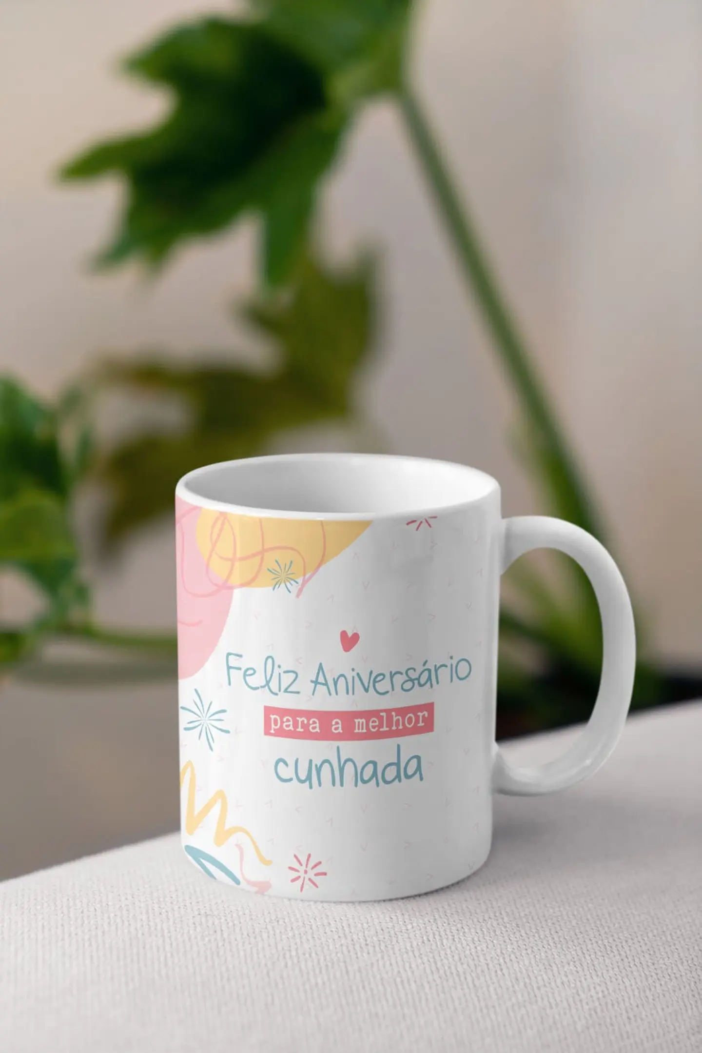 Canecas Feliz Aniversário - Sublimação 8
