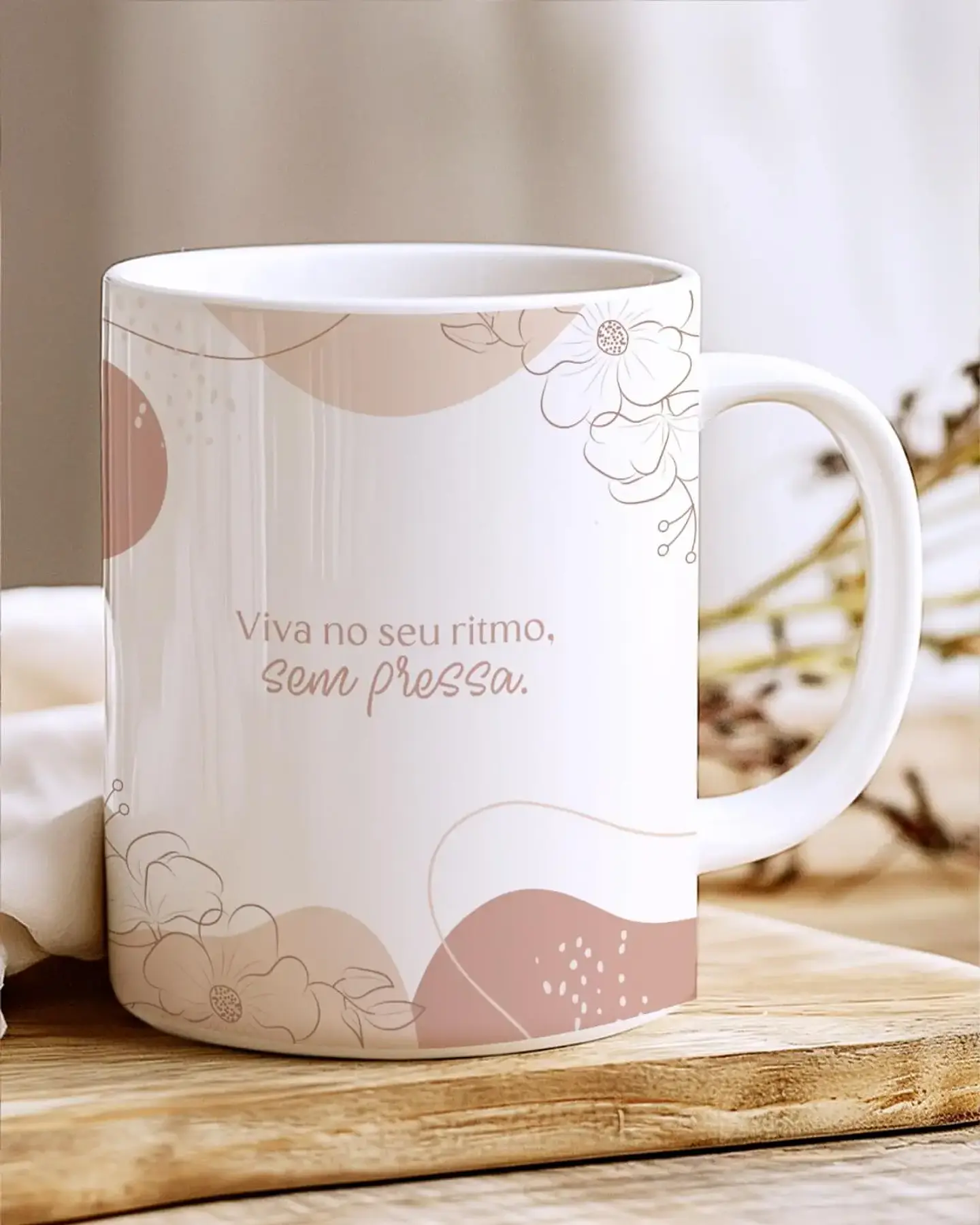 Canecas Frases Leveza - Sublimação 16
