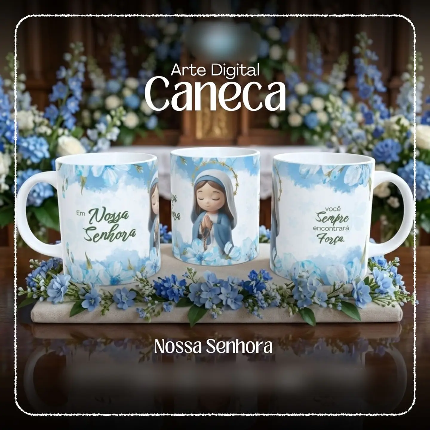 Nossa Senhora Aparecida - Sublimação 1