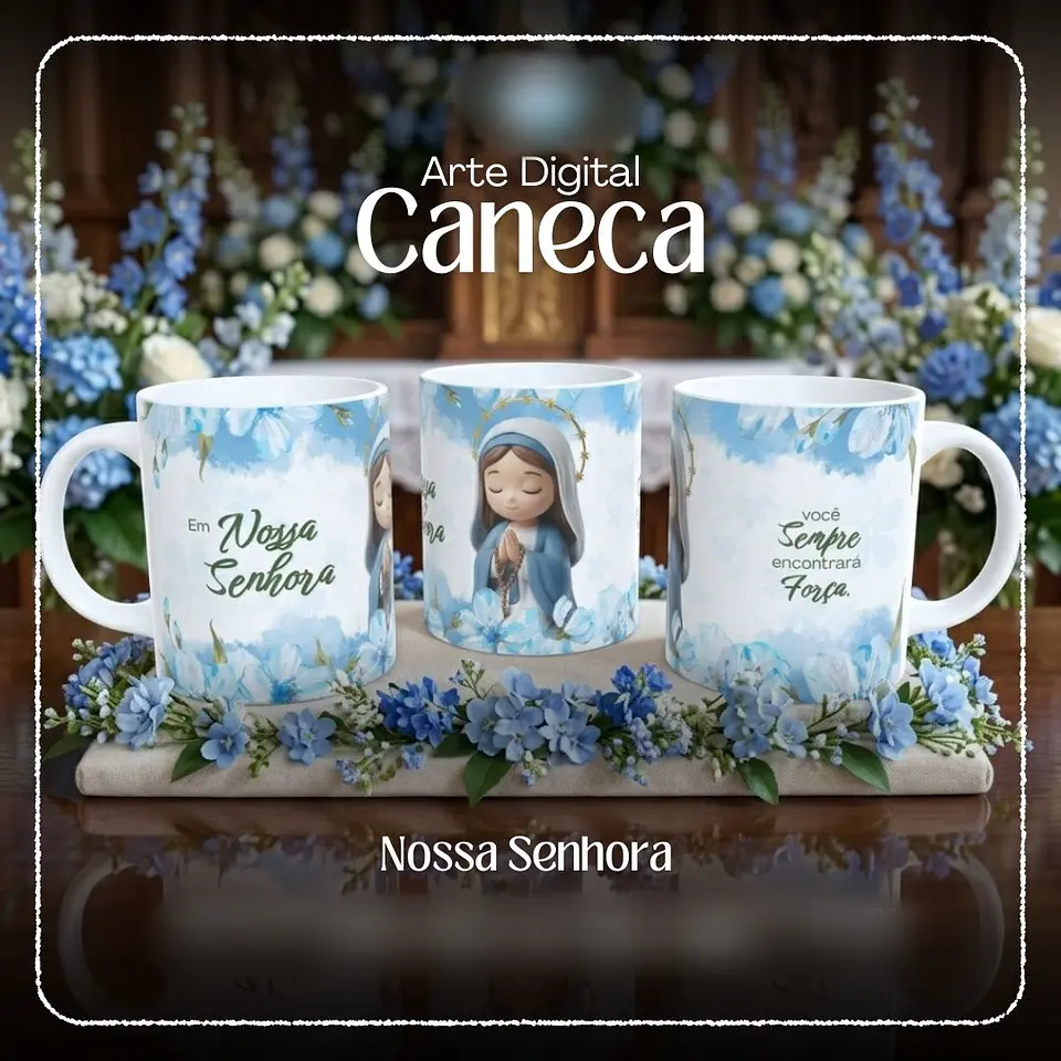 Nossa Senhora Aparecida - Sublimação 1