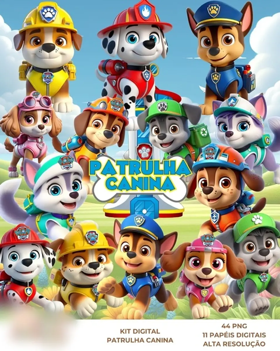 Patrulha Canina- Kit Digital  1