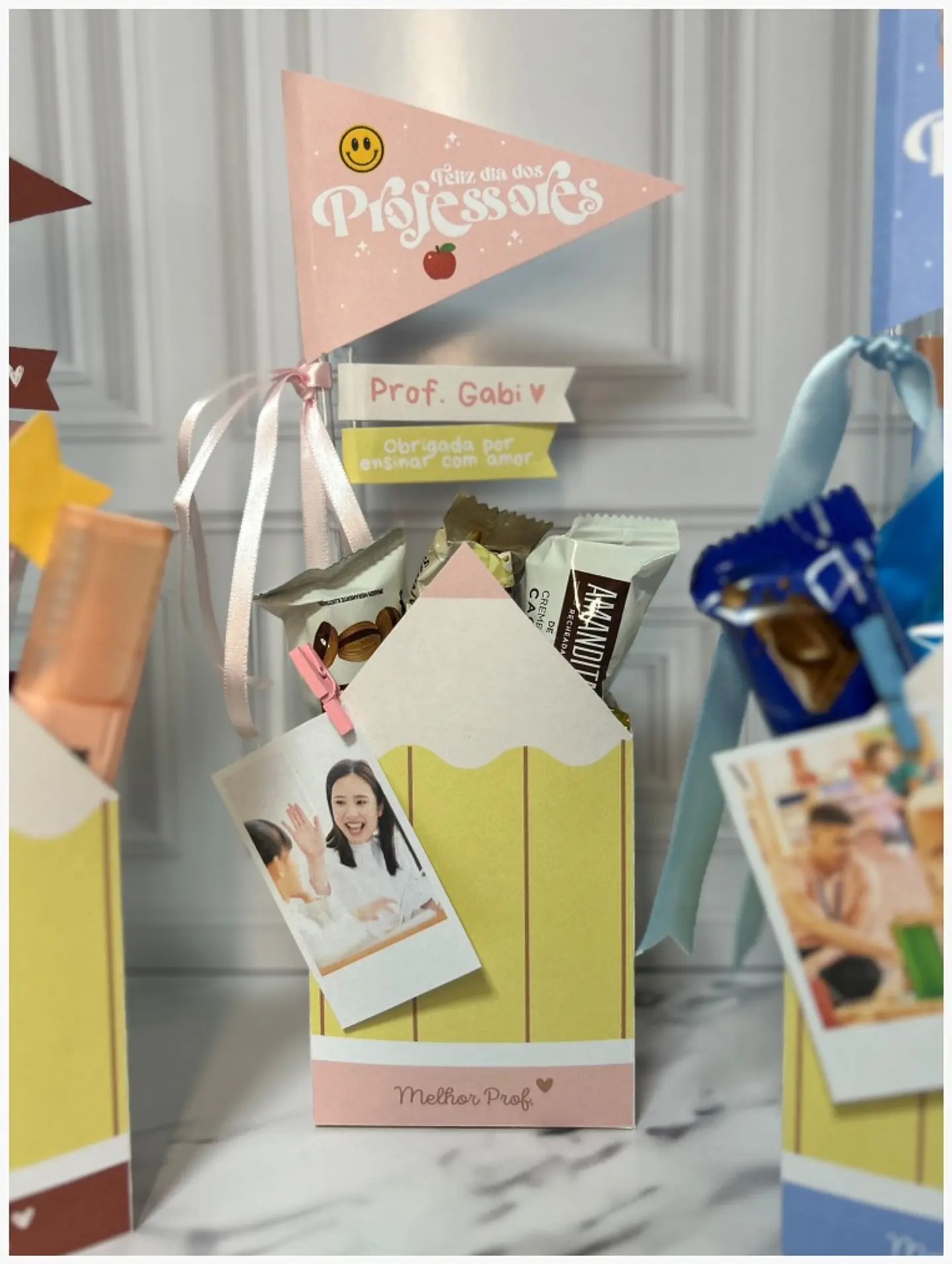 Mini Cachepô Lápis - Dia dos Professores 8