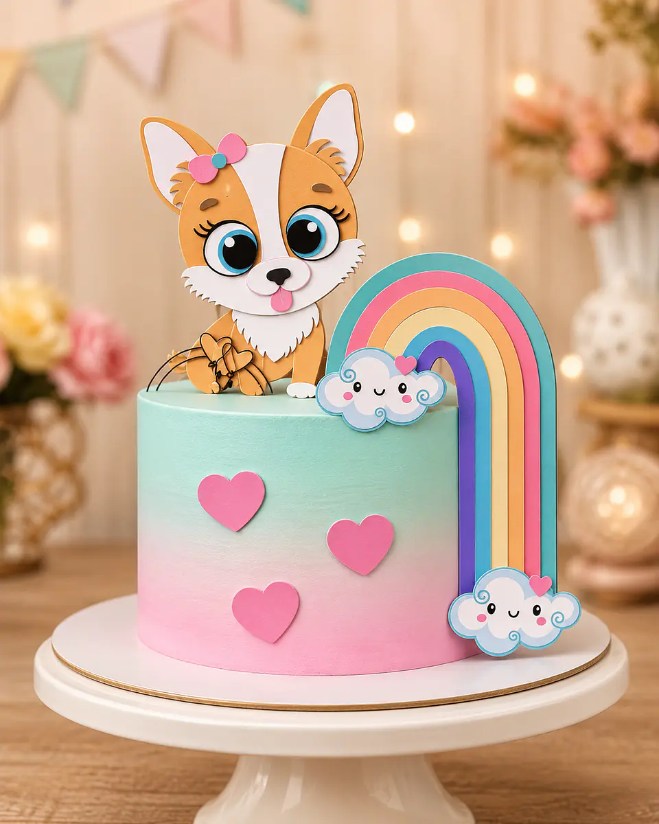 Topo de Bolo - Cachorrinho 1