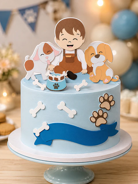 Topo de Bolo - Cachorrinho