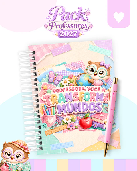 Pack Corujinha - Dia dos Professores
