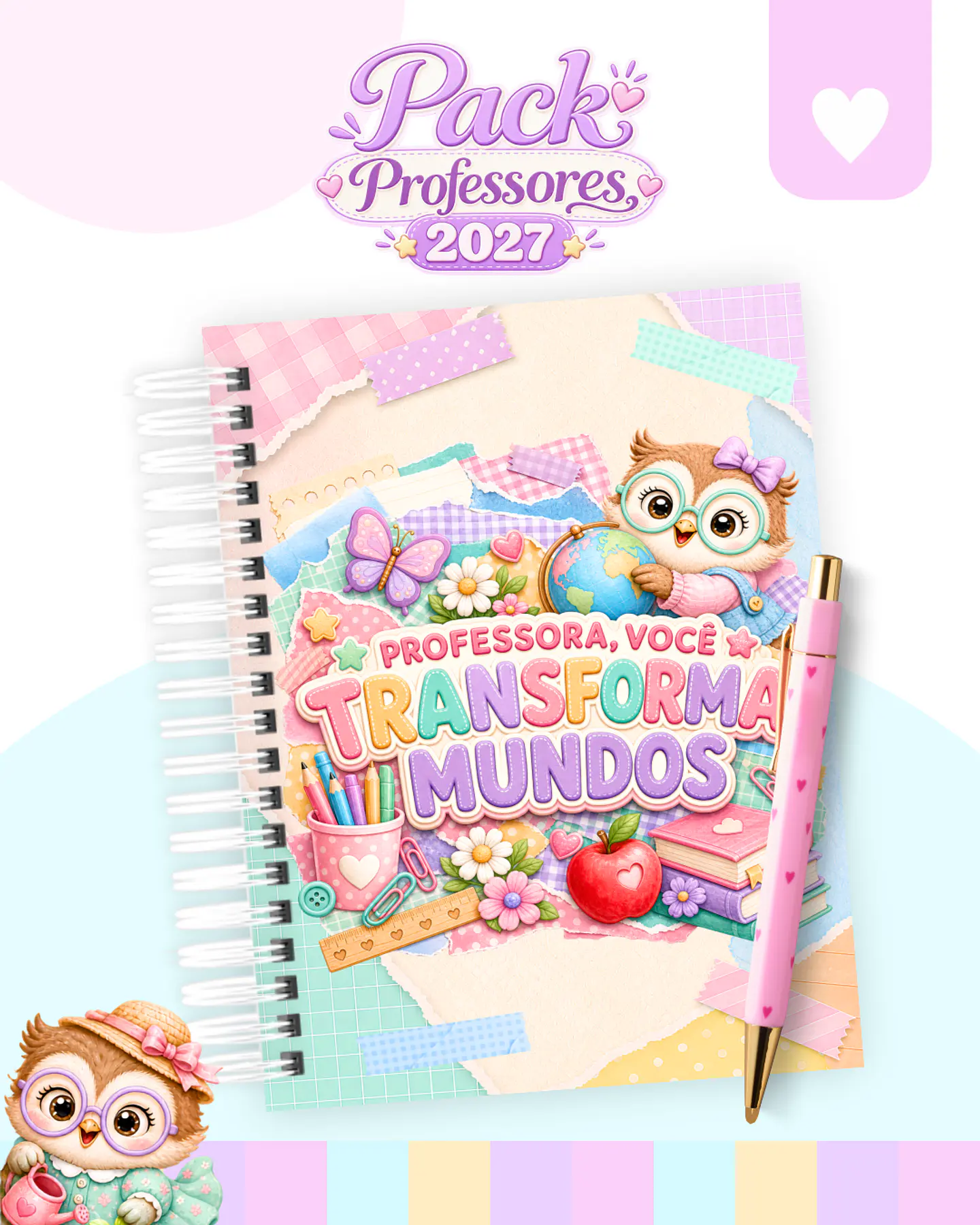 Pack Corujinha - Dia dos Professores 1