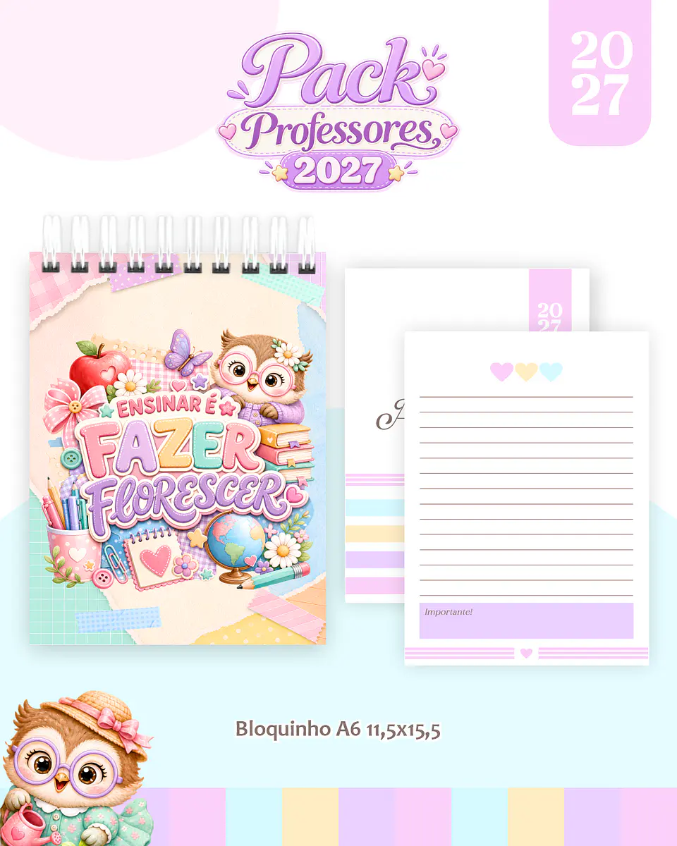 Pack Corujinha - Dia dos Professores 7