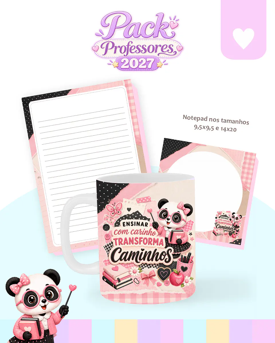 Pack Pandinha - Dia dos Professores 8