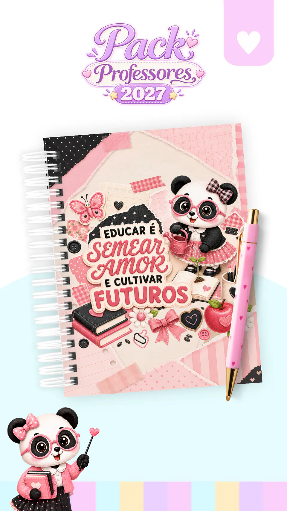 Pack Pandinha - Dia dos Professores 9