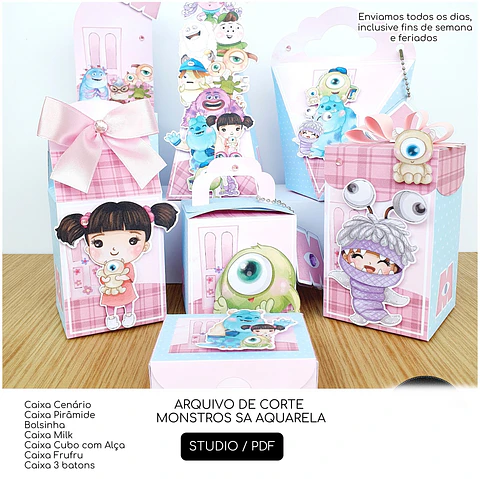 Monstros S.A - Arquivo de Corte / Festa