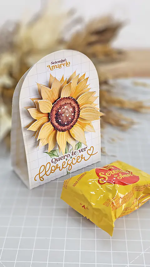 Porta Bombom - Setembro Amarelo