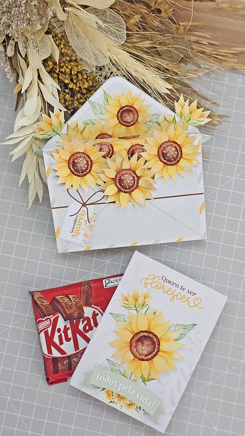 Cartinha KitKat - Setembro Amarelo