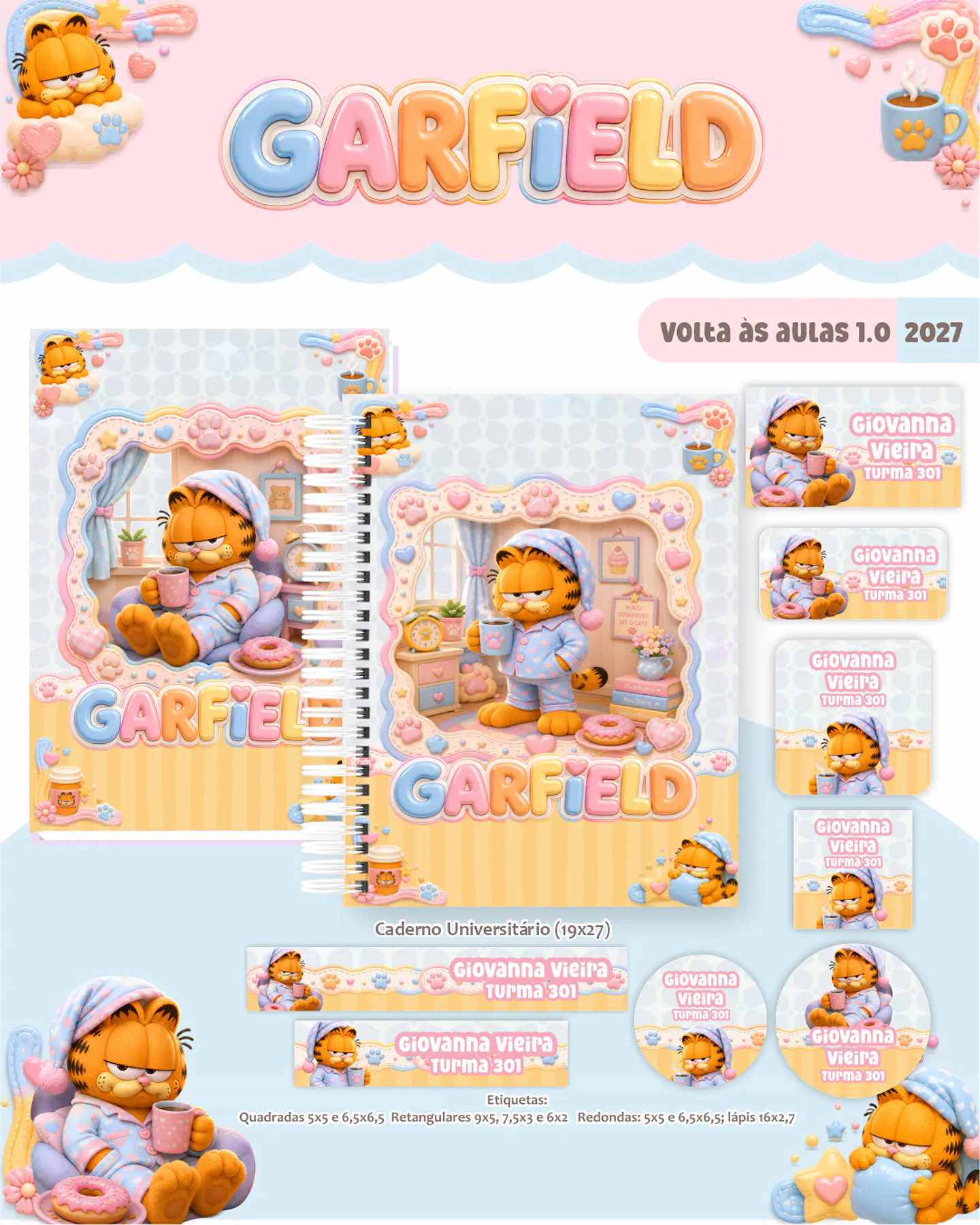 Garfield - Volta às Aulas 2027 1