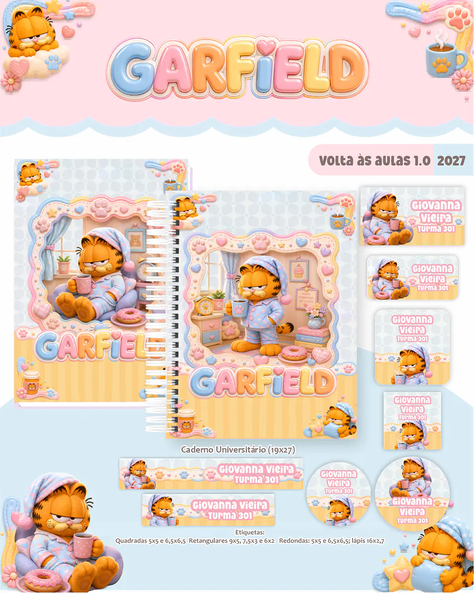 Garfield - Volta às Aulas 2027 1
