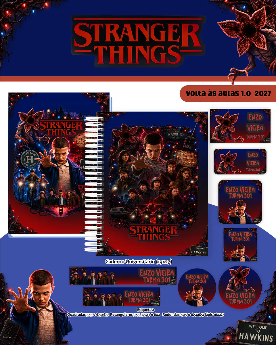 Stranger Things - Volta às Aulas 2027 1