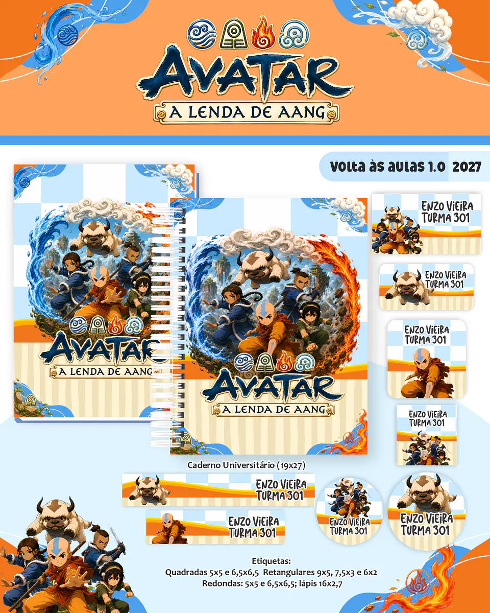 Avatar - Volta às Aulas 2027 1