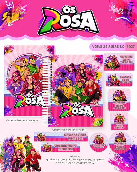 Dos Rosa - Volta às Aulas 2027