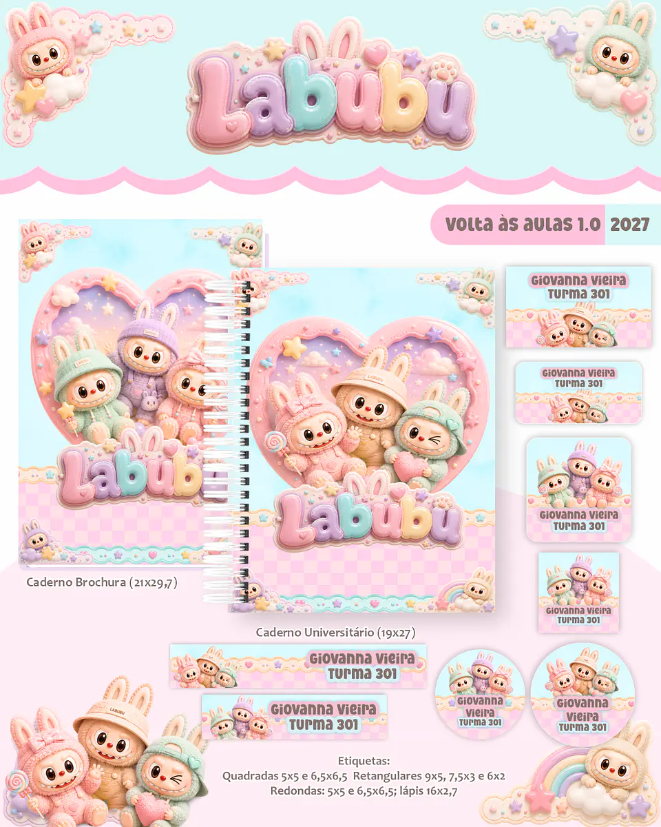 Labubu - Volta às Aulas 2027 1