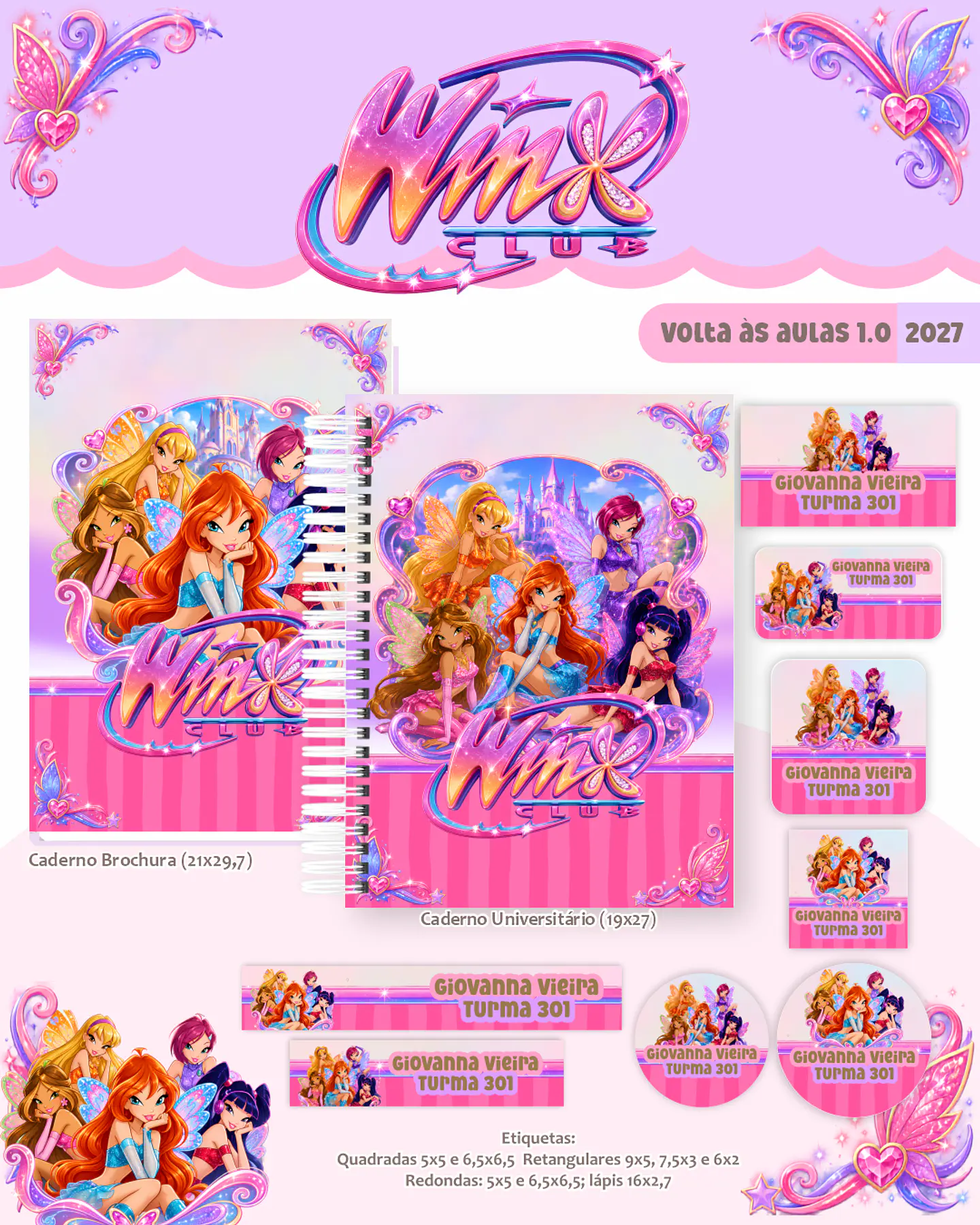 Clube das Winx - Volta às Aulas 2027 1