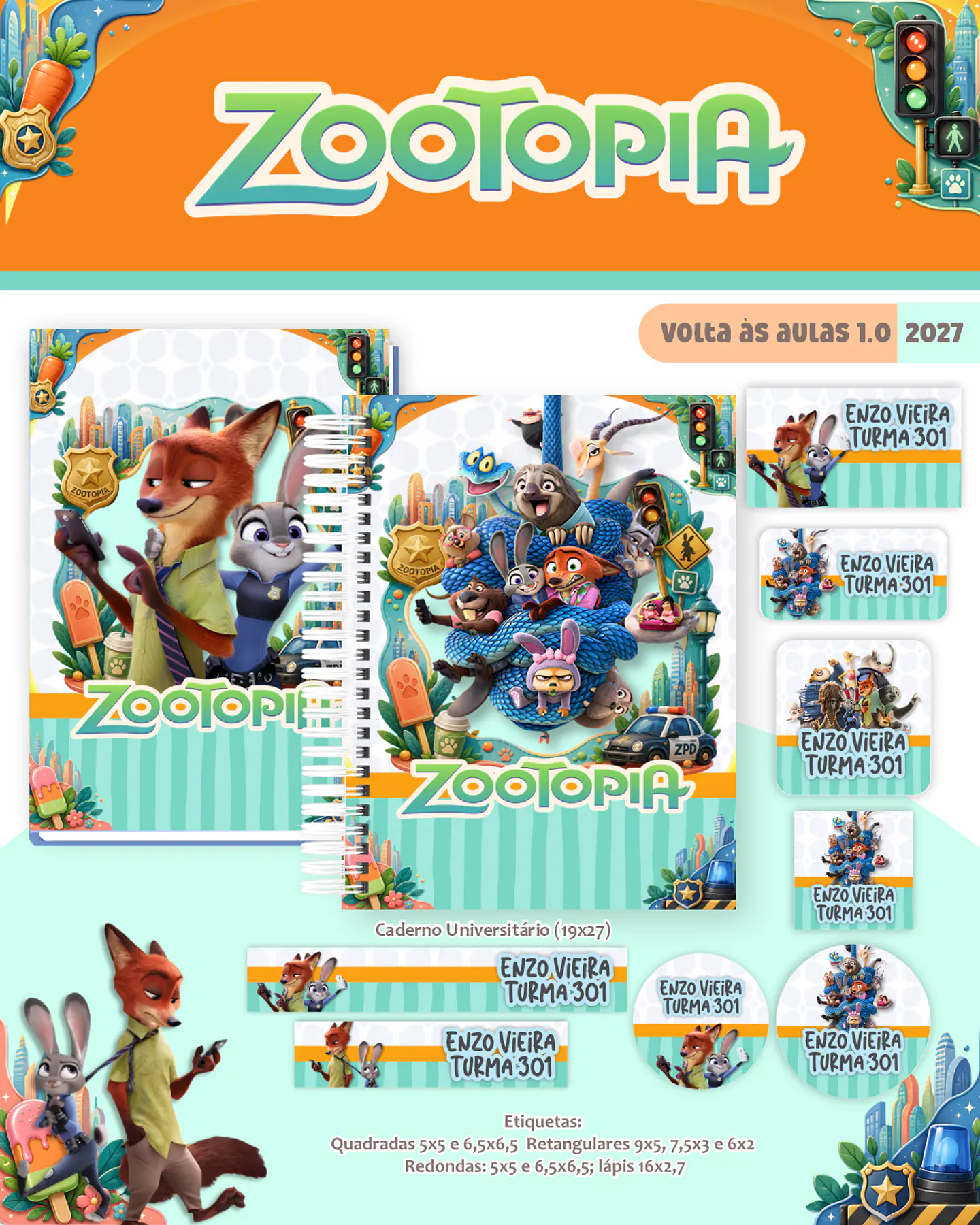 Zootopia - Volta às Aulas 2027 1