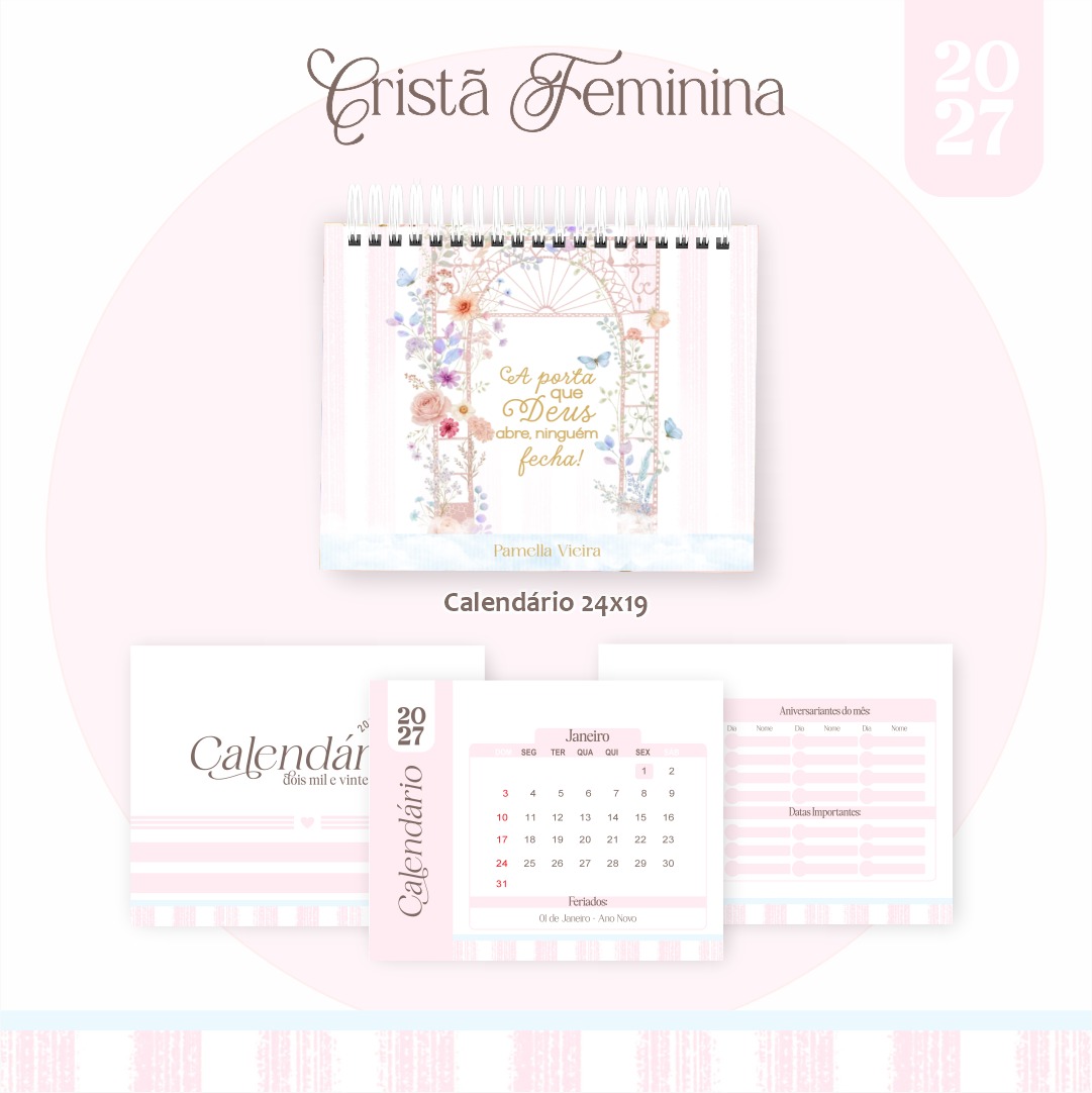 Calendário 2027 - Coleção Feminina 1