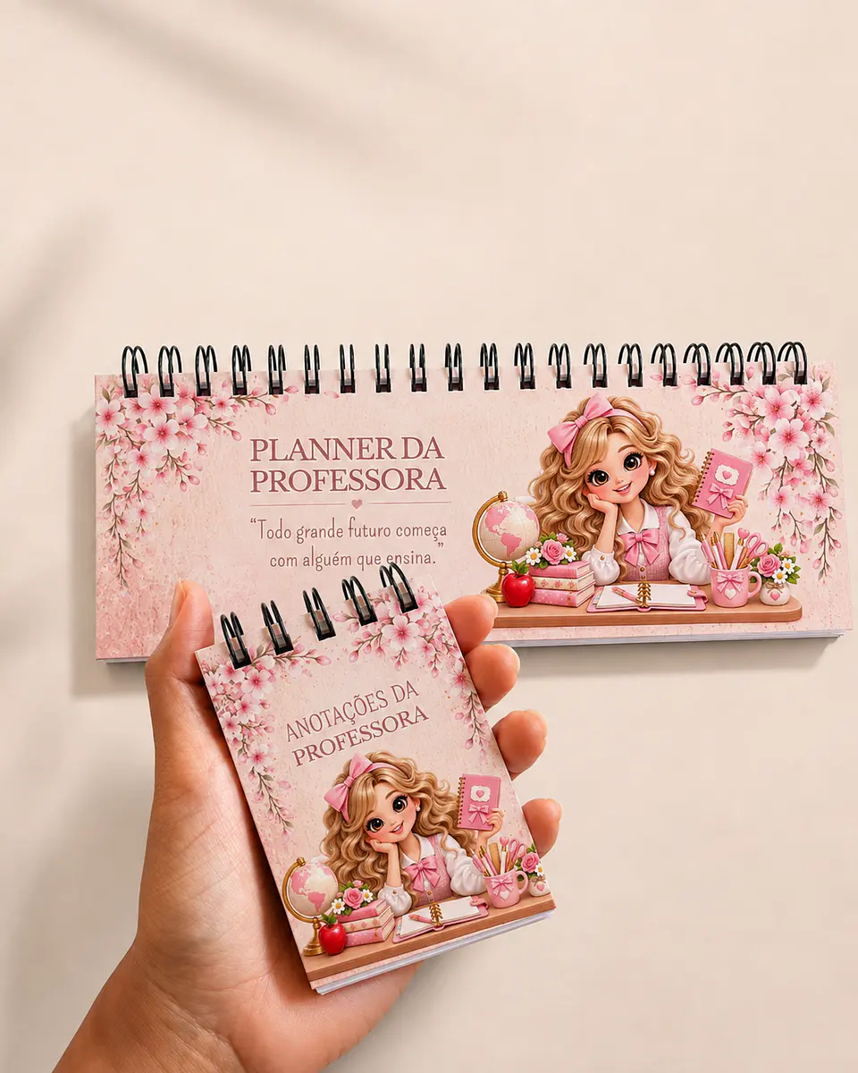 Planner de Mesa da Professora 3