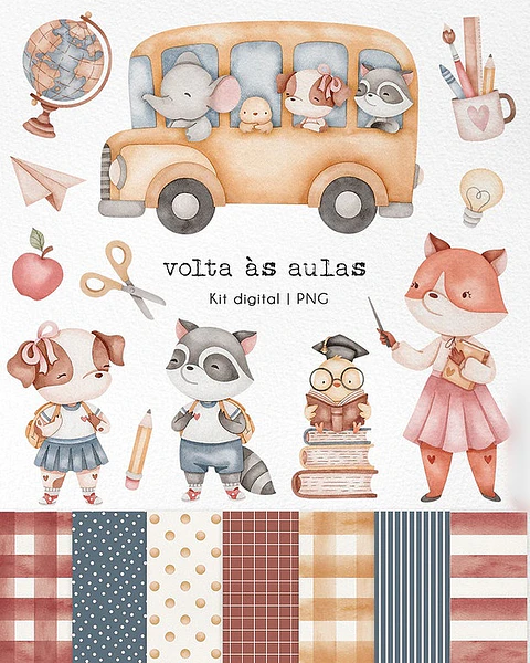 Volta às Aulas - Kit Digital