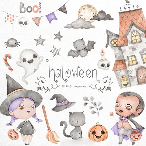Halloween - Kit Digital