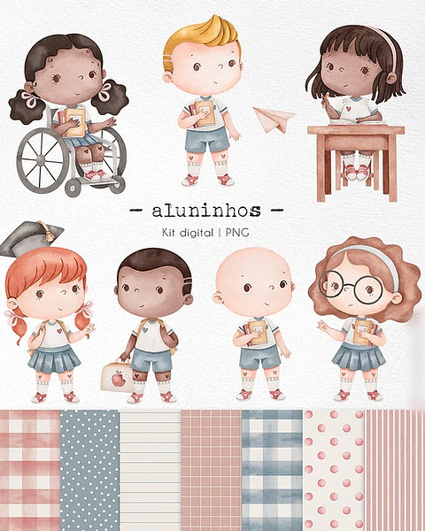 Aluninhos - Kit Digital
