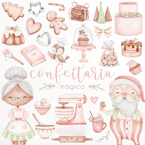 Confeitaria Mágica - Kit Digital