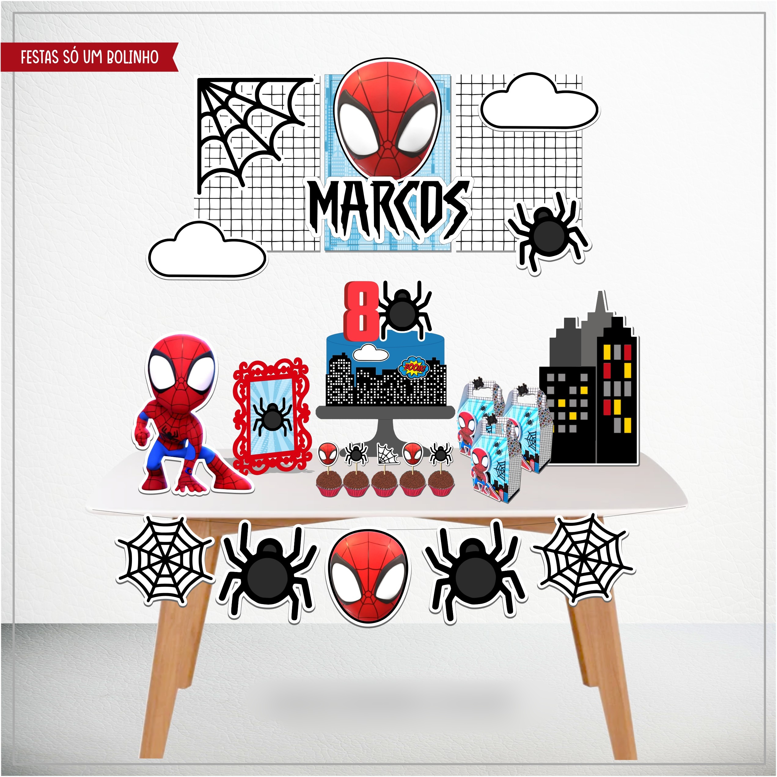 Homem Aranha - Arquivo de Corte / Festa 1