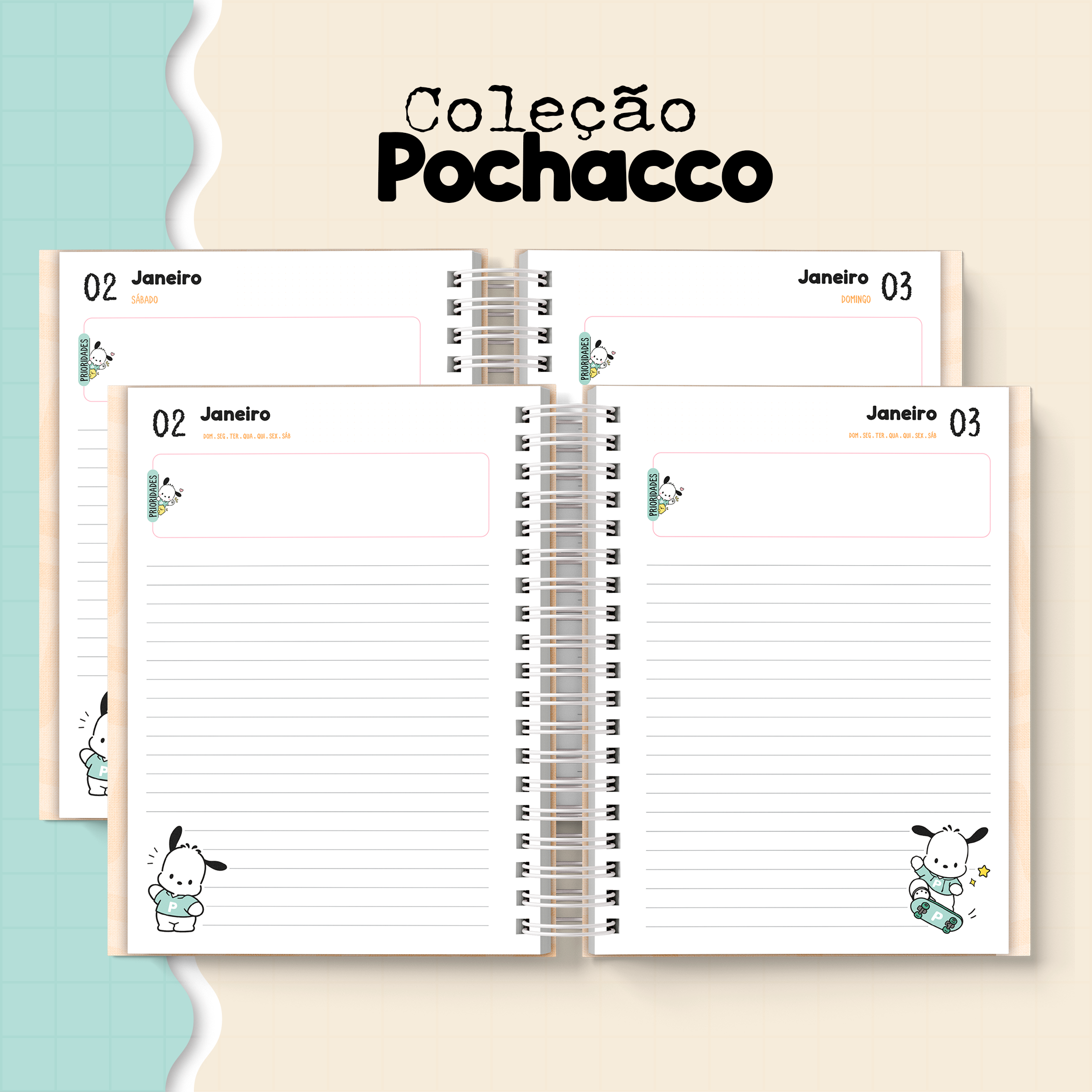 Coleção Pochacco - Encadernação 12