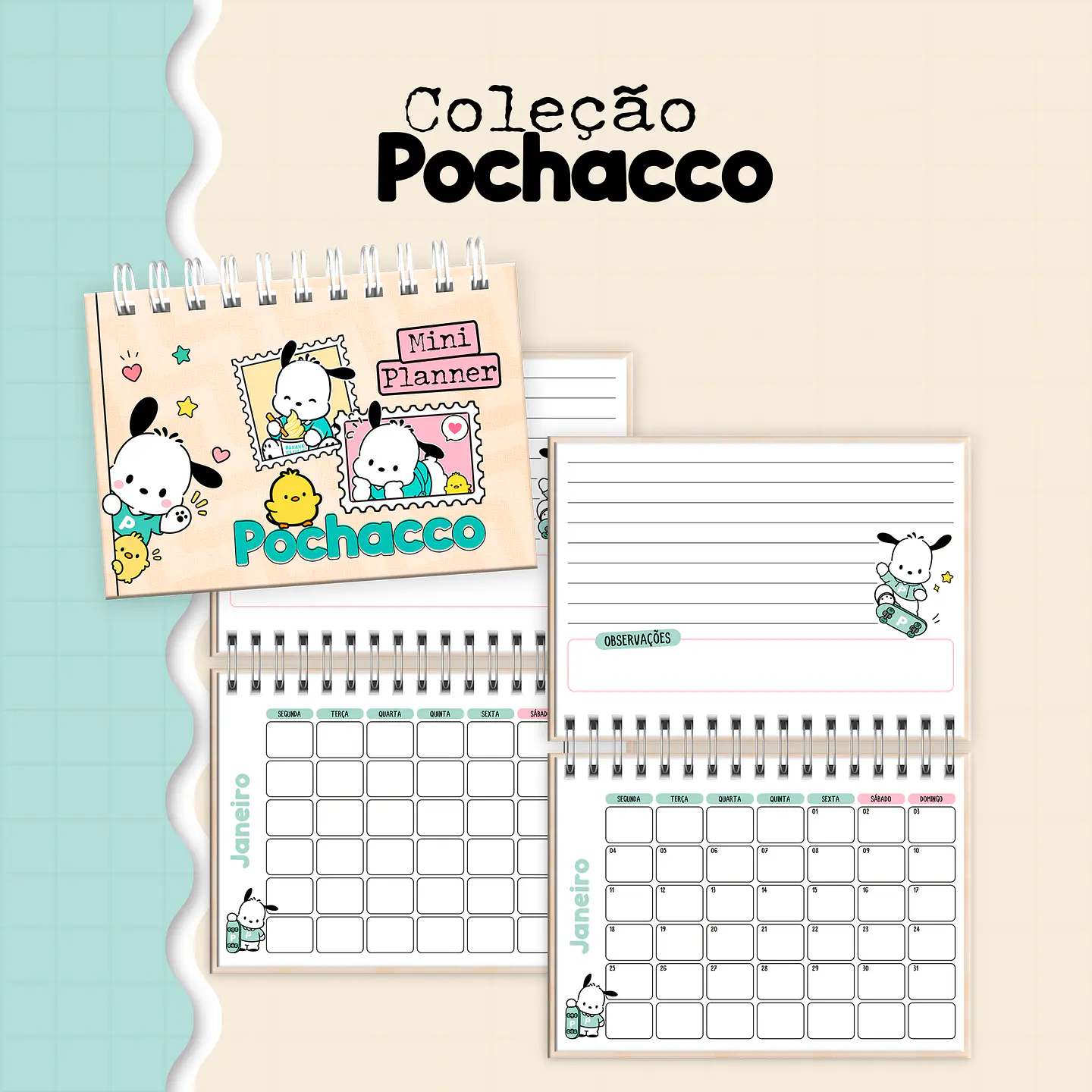 Coleção Pochacco - Encadernação 13
