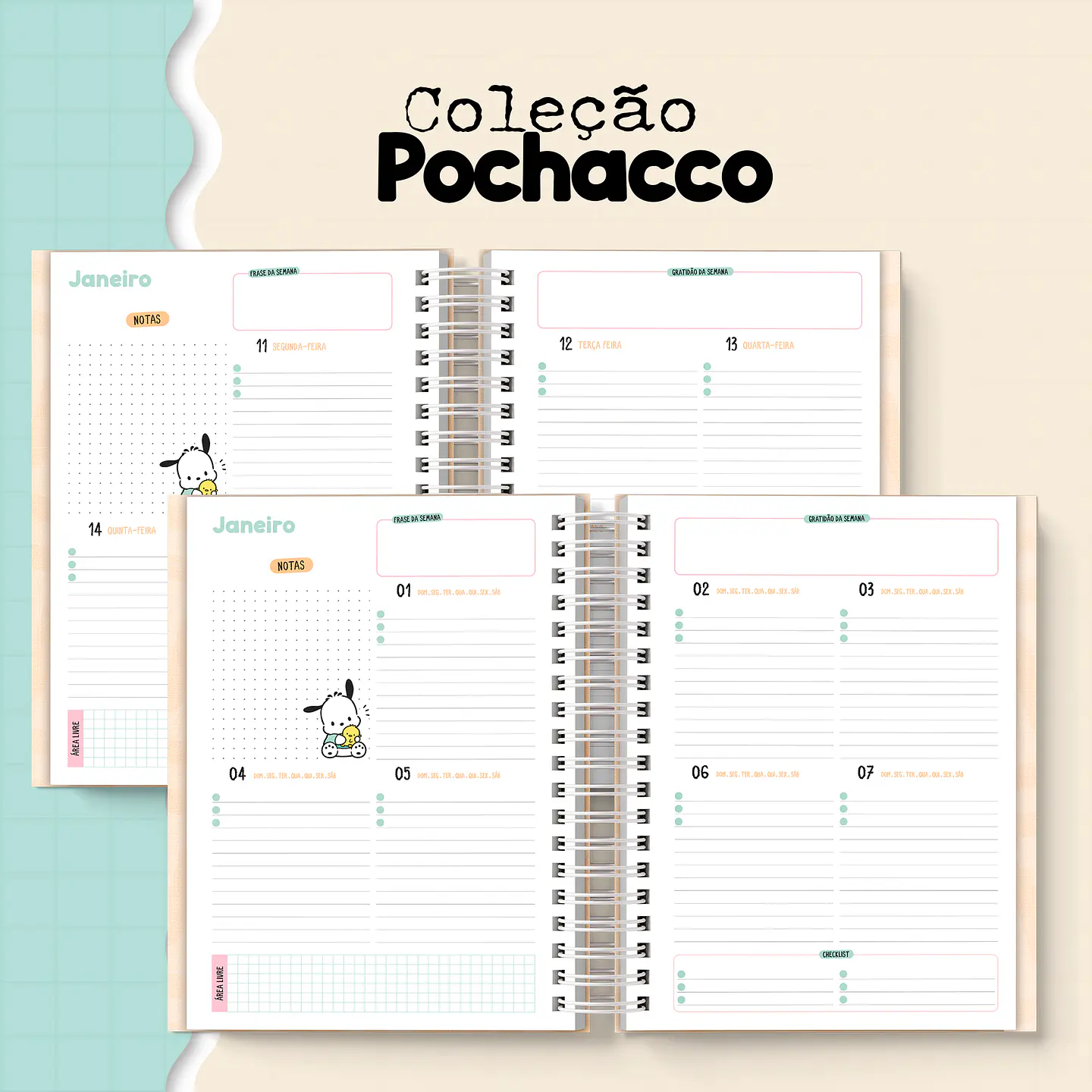 Coleção Pochacco - Encadernação 14