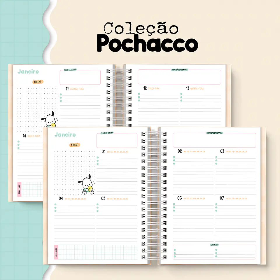 Coleção Pochacco - Encadernação 14