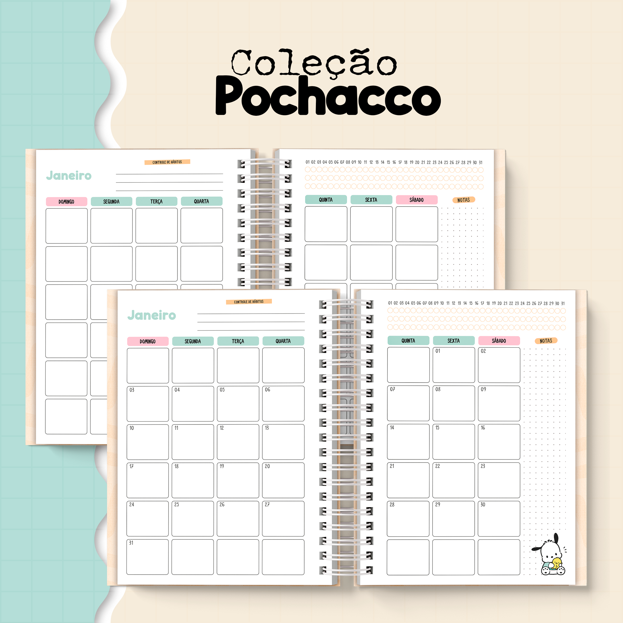 Coleção Pochacco - Encadernação 15