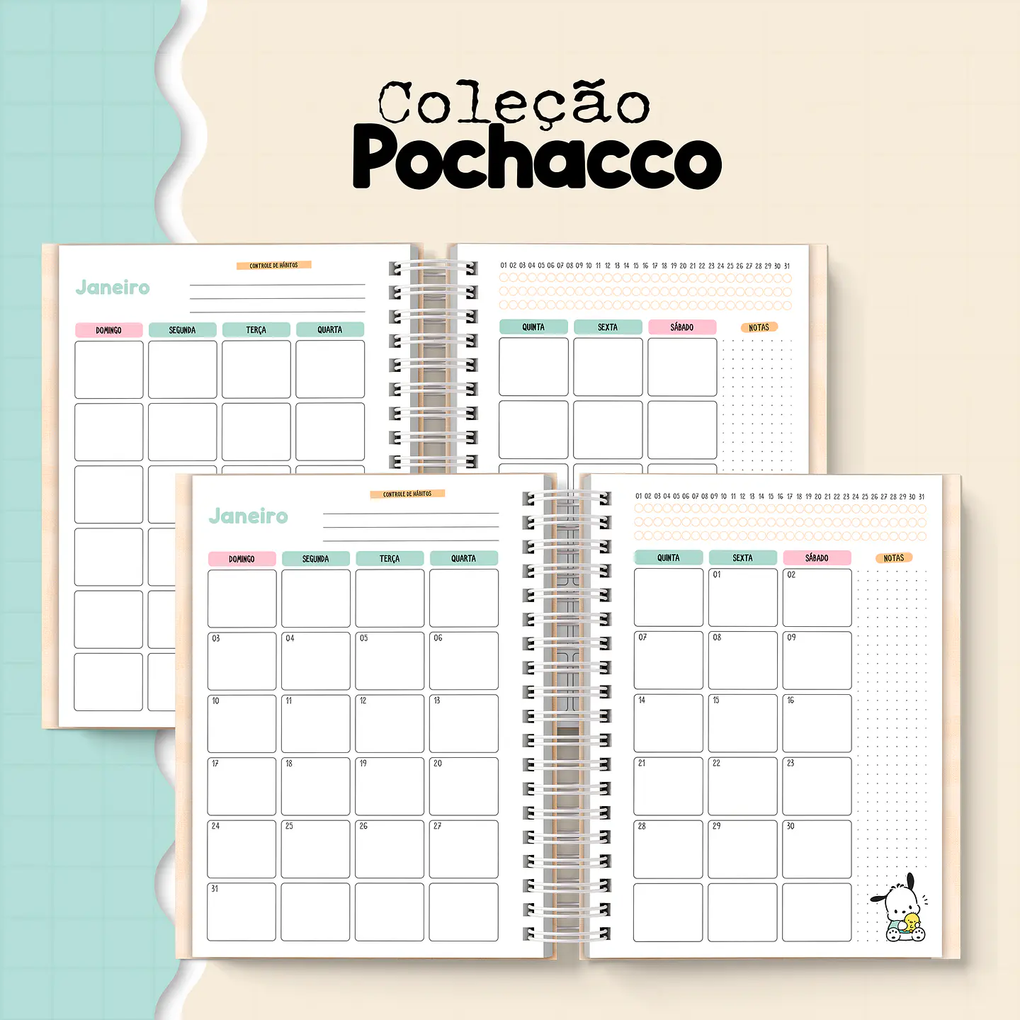 Coleção Pochacco - Encadernação 15