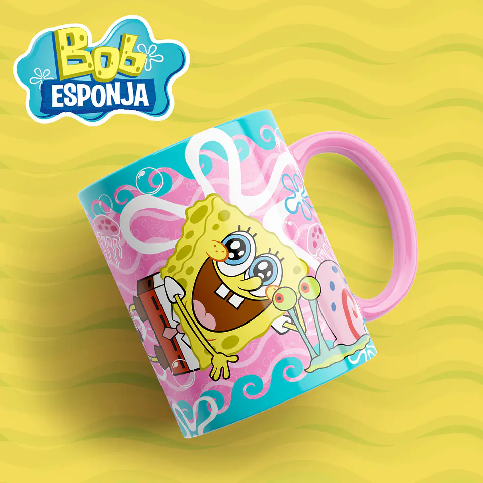 Pack Bob Esponja - Sublimação 6
