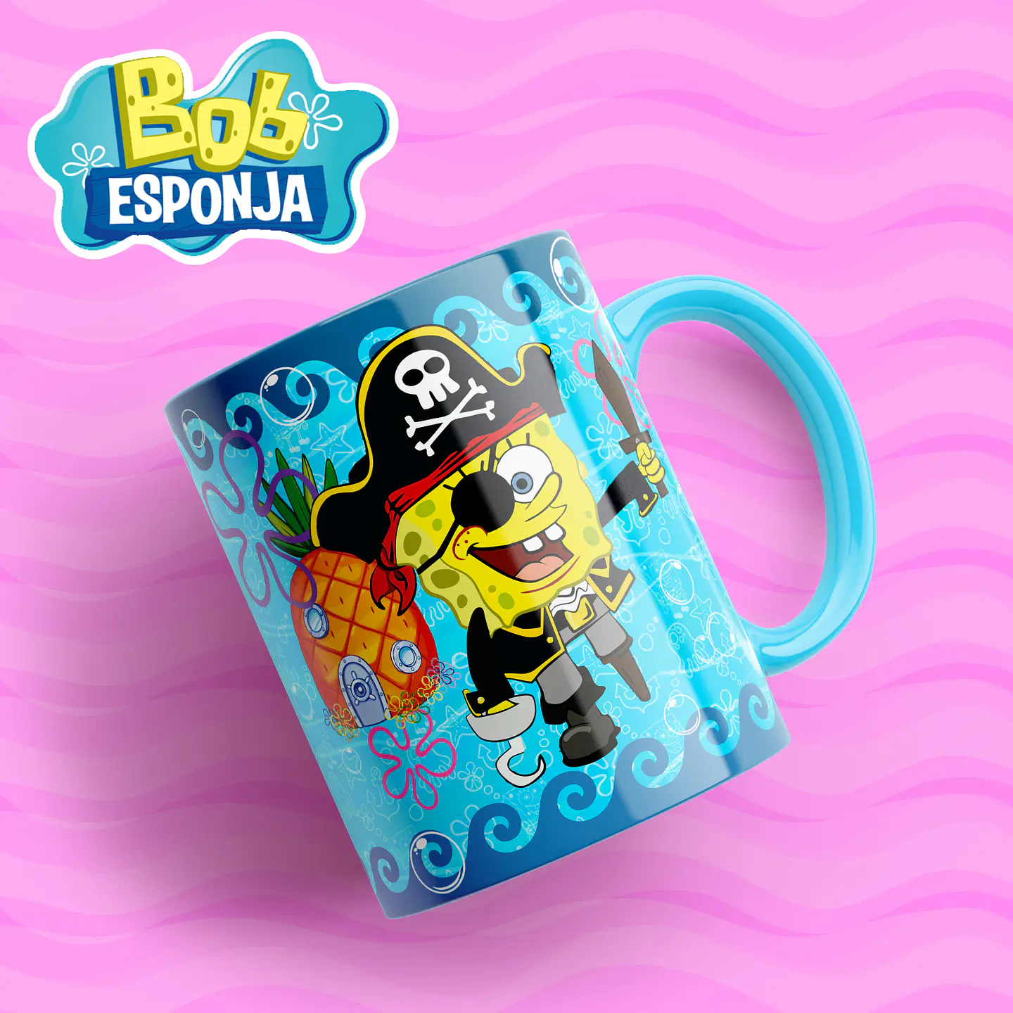 Pack Bob Esponja - Sublimação 12
